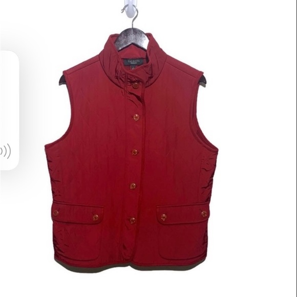 Talbots vest red size Large - Picture 7 of 7